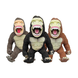 2025 Monkey <b>Squishy</b> Squeeze Toy TPR+Sand <b>Squishy</b> Stretch Monkey Stress Toy - Product Image 6
