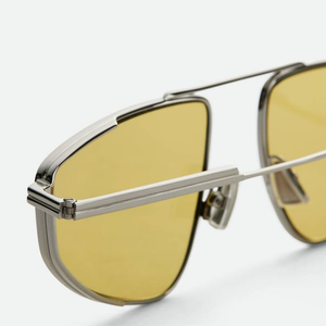 Lunettes de soleil géométriques inspirées des aviateurs Bottegas pour hommes et femmes, protection UV400, lunettes pour les trajets quotidiens, Venetas BV - Product Image 4