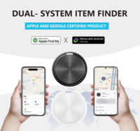 Traceur GPS intelligent double système avec suivi en temps réel et batterie d'un an |   pour Activé |   Compatible Android/iOS |   Mini pour