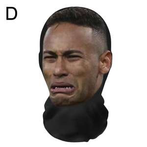 Banyak pilihan masker penutup penuh wajah bintang Semua basket kustom Balaclava cetak menyenangkan bernapas untuk penggunaan pesta Festival liburan - Product Image 6