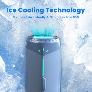 MLAY OEM ODM - Depiladora Láser IPL de Uso Doméstico, Indolora, con Enfriamiento por Hielo, para Mujeres, para Bikini, Rostro, Axilas y Piernas - Product Image 4