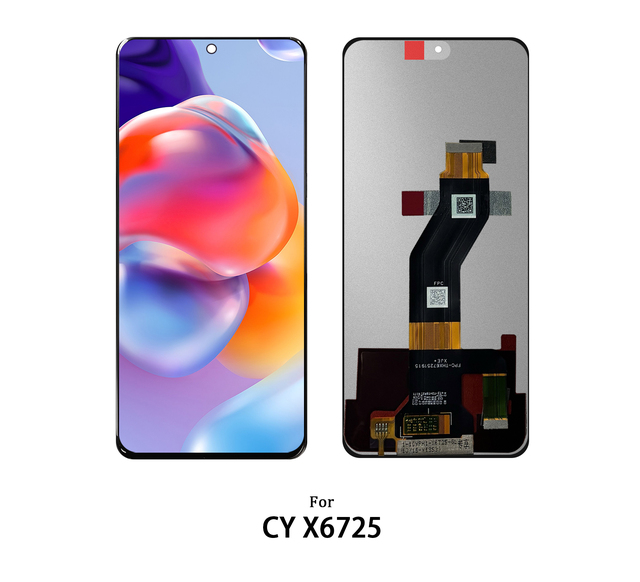 XJE Factory Mobile Phone Lcd 6.67'' Touch Screen for INFINIX X6725 TFT Lcd Screen Touch Digitizer Assembly Replacement Parts