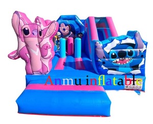 Castillo Inflable con Toboganes Temáticos <span class=keywords><strong>para</strong></span> Niños, Diseño de Dibujos Animados Tamaño personalizable disponible. - Product Image 4