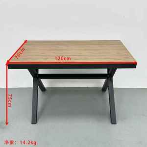 OTA-8149 Aluminum Stacking Outdoor Metal Wood <strong>Table</strong> <strong>Set</strong> Patio <strong>Garden</strong> Metal Coffee or Dinning Picnic Chairs <strong>Table</strong> <strong>Set</strong> - Product Image 6
