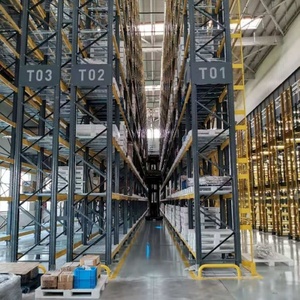 Rayonnage à couloir étroit <span class=keywords><strong>de</strong></span> haute qualité, durable, à haute utilisation, à 5 niveaux, robuste, pour l'entreposage en entrepôt d'exécution des commandes en e-commerce - Product Image 5