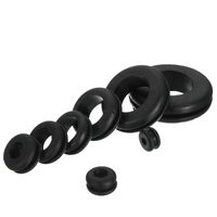 Oeillet en caoutchouc de silicone de forme ronde et ovale pour câble étanche