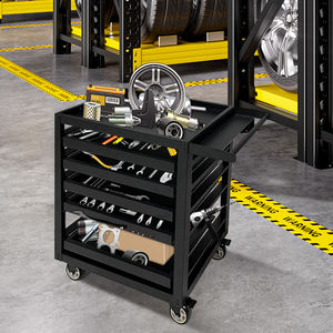 Carro de herramientas mecánico de servicio pesado | Sistema de almacenamiento móvil OEM personalizado con organizadores de cajones Carro de servicio de grado comercial - Product Image 2