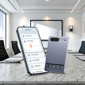 <span class=keywords><strong>Registratore</strong></span> Vocale Digitale AI 64Gb 36H in Metallo con MP3 e <span class=keywords><strong>Chiamate</strong></span>, Note Taker ChatGPT con Mappa Mentale, Riepilogo e Abbonamento Gratuito alla Trascrizione - Product Image 2