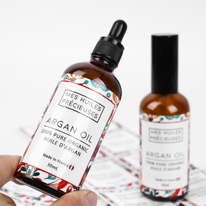 Tùy Chỉnh In Ấn Không Thấm Nước Dính Nhãn Dán Nhãn Hiệu Logo Nhãn Dán Dầu Gội Đầu Chai Mỹ Phẩm Nhãn Sản Phẩm - Product Image 5