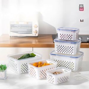 Oem Popular Transparent Food Storage <b>Box</b> Portable Plastic Container for Food Storage - Product Image 2