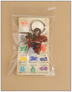 Portachiavi con Statuetta di <span class=keywords><strong>Cane</strong></span> Feng Shui Cinese, Portachiavi con Segni Zodiacali, Regalo per Amici, Donna, <span class=keywords><strong>Uomo</strong></span>, Gioielli, Portachiavi per Auto - Product Image 6