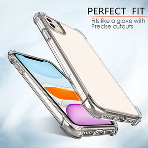 Per il <span class=keywords><strong>iphone</strong></span> di <span class=keywords><strong>apple</strong></span> 12 12 <span class=keywords><strong>pro</strong></span>/12 max/12 <span class=keywords><strong>pro</strong></span> max TPU del telefono mobile chiaro caso di trasporto 5.4 /6.1/6.7 pollici antiurto - Product Image 2