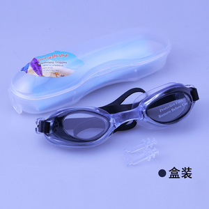 Gafas de Natación Planas Ajustables Universales Impermeables Disponibles en Varios Colores - Product Image 3