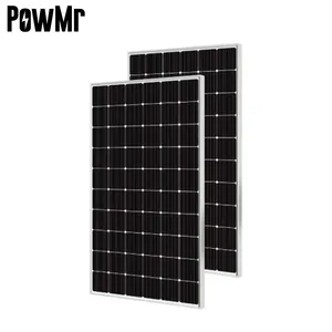 PowMr 450 ואט חצי לחתוך מונו שמש PV פנלים יעילות גבוהה 450 W Monocrystalline פנל סולארי עבור בית