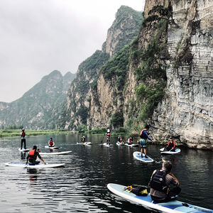 Beginner All Round Durable Plastic Hard Paddleboard Stand-up Surfboard SUP <strong>Recreational</strong> Foam Solid Paddleboard Yoga <strong>Paddle</strong> Board - Product Image 6