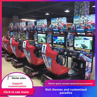 Machine de jeu d'arcade de course automobile Outrun à monnayeur, simulateur électronique de conduite de voiture vidéo, disponible à la vente