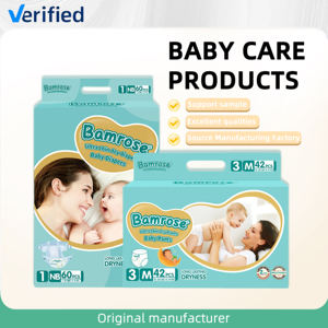 Couches pour bébé biodégradables en bambou/coton bio, achat en gros, écologiques, jetables, de haute qualité, de qualité A, prévention des fuites 3D - Product Image 5