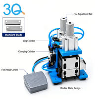 Équipement de dénudage de fils semi-automatique portable à commande électrique pneumatique, conception à double lame, vente directe du fabricant 3Q