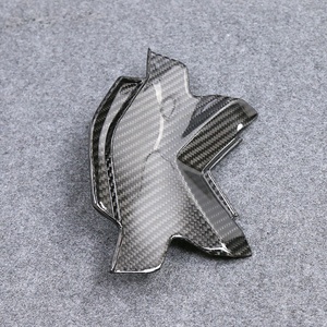 ฝาครอบที่นั่งตรงกลางคาร์บอนไฟเบอร์แห้ง100% 3K สำหรับ Kawasaki ZX-10R 2021 + แผงที่นั่งตรงกลางของรถจักรยานยนต์ - Product Image 6
