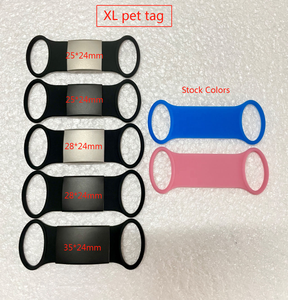 定制可爱空白ID姓名牌宠物吊坠狗牌个性化标签宠物项圈狗名牌 - Product Image 4