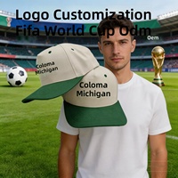 Topi Snapback 6 Panel Bordir Custom Dua Warna Bahan Katun, Dapat Disesuaikan, Unisex, Cocok untuk Olahraga Luar Ruangan dan Kegunaan Kasual Musim Panas
