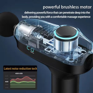 Nouveau pistolet de massage 2026 à faible bruit, moteur sans balais 30 vitesses, batterie 1200 mAh, percussion tissulaire profonde, contrôle de la durée pour les muscles du corps - Product Image 3