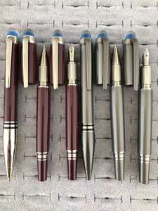 ปากกาลูกลื่น 0.5 มม. ดีไซน์โลหะพรีเมียม เขียนลื่น บรรจุในกล่องของขวัญสุดหรู หมึกสีน้ำเงิน/ดำ - Product Image 4