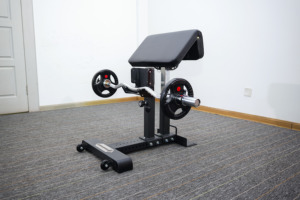 Tập tin đính kèm cánh tay Curl có Pad lớn và dày, rất thoải mái để loại bỏ các bài tập Curl tay đơn hoặc đôi, điều chỉnh chiều cao. - Product Image 5