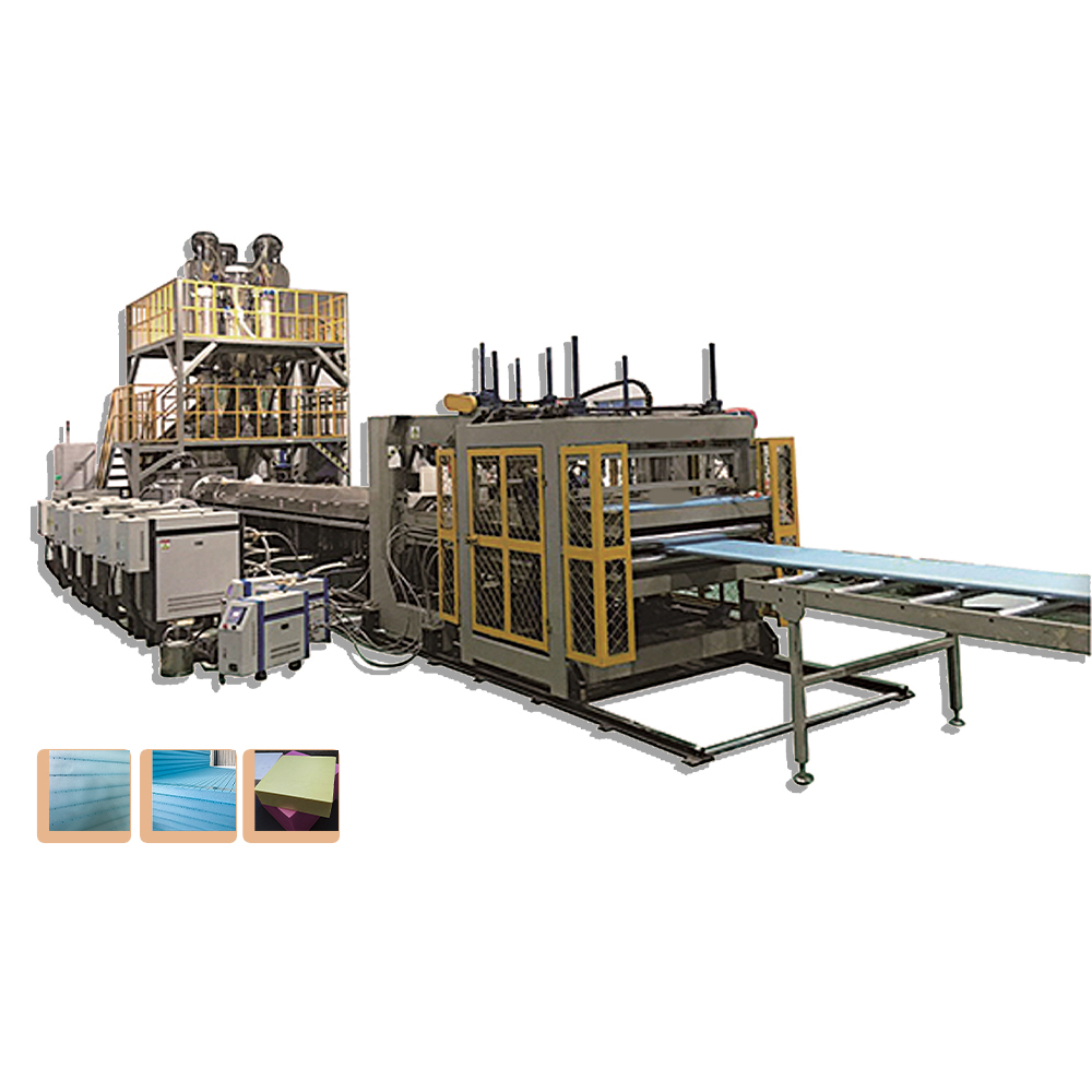 XPS Строительная линия по производству теплоизоляционных плит из пенопласта