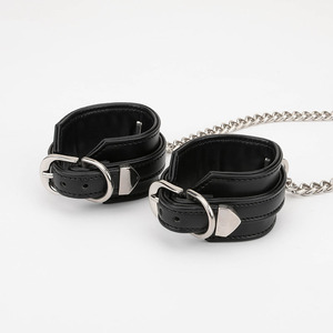 Sexy Tools for Man Woman Bondage SM Sex Handcuffs Tools Kit <strong>BDSM</strong> Restrain Bondage <strong>Set</strong> Padded Red Wrist Adult Handcuffs Sex Toys - Product Image 5