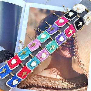 Gran oferta, pulsera <span class=keywords><strong>de</strong></span> cuerda <span class=keywords><strong>Miyuki</strong></span> hecha a mano, cuentas <span class=keywords><strong>de</strong></span> semillas <span class=keywords><strong>de</strong></span> colores, Ojos <span class=keywords><strong>de</strong></span> Diablo, pulsera ajustable <span class=keywords><strong>de</strong></span> invierno, joyería <span class=keywords><strong>al</strong></span> <span class=keywords><strong>por</strong></span> <span class=keywords><strong>mayor</strong></span>, 2017 - Product Image 3