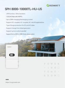 Inversor solar monofásico fuera red Growatt SPF 6000 ES Plus 6kW con wifi monitoreo remoto - Product Image 5