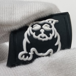 Miếng dán cao su may trên 3D Silicone thiết kế logo rõ ràng mềm Ba lô Jersey tùy chỉnh <span class=keywords><strong>PVC</strong></span> cao su các bản vá lỗi quần áo nhãn - Product Image 2