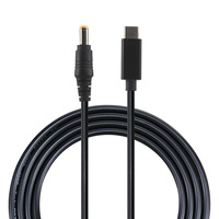 Câble de charge PD Type-C mâle vers DC 9V 12V 15V 20V pour ordinateur portable