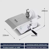 Hot Dog automatique quantitatif d'acier inoxydable attachant la machine empaquetant la machine
