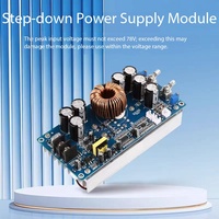 Module de réduction de tension réglable DC20-70V à DC2.5-58V, 800W 30A, alimentation DC-DC à courant et tension constants
