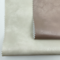 Tissu en polyester enduit de PU noir imperméable de bonne qualité à prix abordable, avec support tricoté, anti-moisissure et résistant à l'abrasion pour vestes