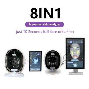 Analizador de Piel 3D Inteligente 2025 con Logotipo, Analizador de Piel Facial Inteligente Portátil para Uso Doméstico, Medidor de Humedad - Product Image 5