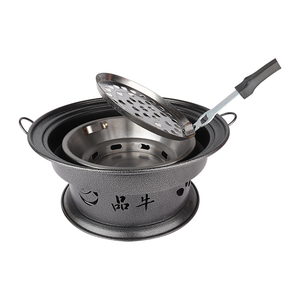 Pinnovo-Parrilla de barbacoa de carbón para exteriores, parrilla de mesa portátil para interior comercial, horno de barbacoa, estufa coreana para mesa - Product Image 4