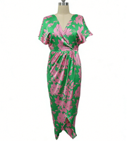 Robe longue asymétrique pour femme, design 3D épaule unique, couleur unie, ornée de diamants naturels, idéale printemps-été, lavable