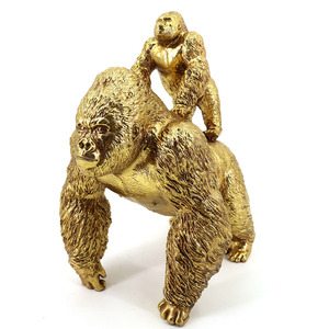 Statua di <span class=keywords><strong>Gorilla</strong></span> di Grandi Dimensioni, <span class=keywords><strong>Gorilla</strong></span> a Grandezza Naturale per Decorazione Domestica - Product Image 2