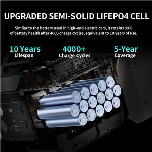 Портативная солнечная электростанция Dabbsson Lifepo4 Hithium для улицы, 3000 Вт, 3430 Вт·ч, 110 В/230 В - Product Image 6