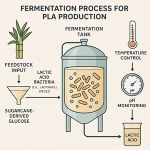 Usine de fabrication industrielle de PLA avec système intégré de fermentation, de purification et de polymérisation de l'acide lactique - Product Image 3