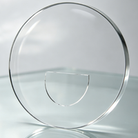 Lente Bifocal de Parte Superior Plana con Visión de Doble Zona para Lectura de Cerca y de Lejos