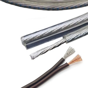 <span class=keywords><strong>Cable</strong></span> de <span class=keywords><strong>Altavoz</strong></span> Paralelo de PVC Ultraflexible de 12AWG y 16AWG, para Amplificador/Sonido Envolvente, <span class=keywords><strong>Cable</strong></span> de Audio de Alta Fidelidad - Product Image 1