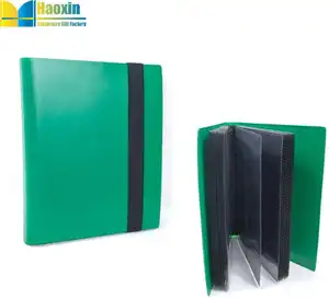 Hot Sale Hard Card Binder Custom Durability And Customization Card Binder 4 Pocket