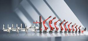 BRT Single-axis Manipulator Arm Precision Pneumatic Booster Cylinder Large <b>Thrust</b> Heavy Duty Piston Rod IP67 Robot 1kW 110V/380V - Product Image 6