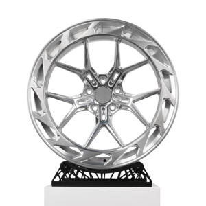 Jantes forgées monobloc polies à la brosse 5x112 5x114.3 19 20 21 22 pouces en alliage d'aluminium personnalisées pour Corvette C6 Audi SQ5 <span class=keywords><strong>RS5</strong></span> - Product Image 2