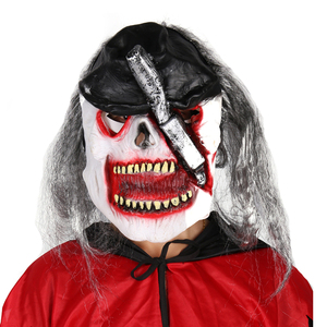 Máscara <span class=keywords><strong>de</strong></span> halloween <span class=keywords><strong>de</strong></span> excelente calidad máscara <span class=keywords><strong>de</strong></span> fiesta <span class=keywords><strong>de</strong></span> pelo largo cara <span class=keywords><strong>de</strong></span> <span class=keywords><strong>miedo</strong></span> loco - Product Image 1