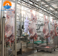 Ligne complète d'équipement d'abattage halal pour bovins, solution tout-en-un, machines de transformation de la viande bovine pour abattoir, haute efficacité